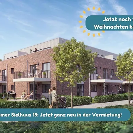 Dorumer Sielhuus 19 Mit Dachterrasse Und Sauna * Dorum