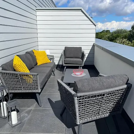 Dorumer Sielhuus 19 Mit Dachterrasse Und Sauna Dorum